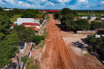 notícia: Em Redenção, Av. Marechal Rondon recebe asfalto, calçada, ciclovia e sinalização