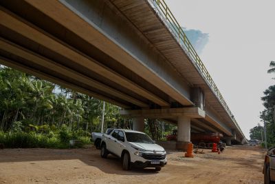 galeria: Ponte sobre o Rio Meruu - Obras -  Igarapé Miri