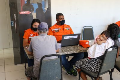 galeria: Governador entrega o benefício do programa Recomeçar, para moradores do município de São João do Araguaia