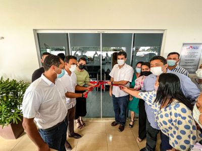 notícia: Governo entrega nova sede da Gerência Administrativa  do IDEFLOR-Bio em São Geraldo do Araguaia