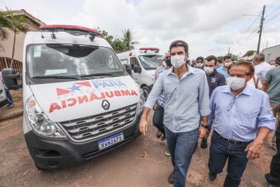 notícia: Governo do Estado realiza entrega de novas ambulâncias em Xinguara, no sudeste do Pará