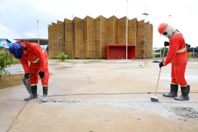 galeria: Obra na Usinas da Paz Bengui