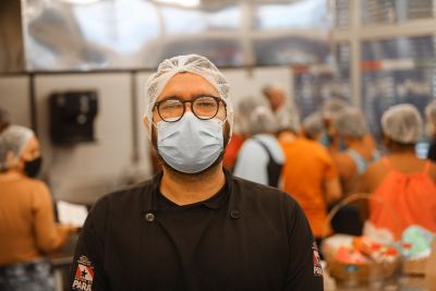 O cozinheiro Paulo Araújo destacou a troca de experiências