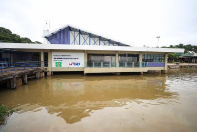galeria: Governo entrega obra de reconstrução do Terminal Hidroviário de Monte Alegre, no Baixo Amazonas