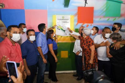 galeria: Em Marabá Governador participa de inauguração da escola municipal Maestro Moises