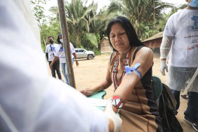 notícia: Sespa garante os direitos à saúde dos povos indígenas