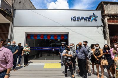 notícia: Governo entrega nova agência do Igeprev em Abaetetuba
