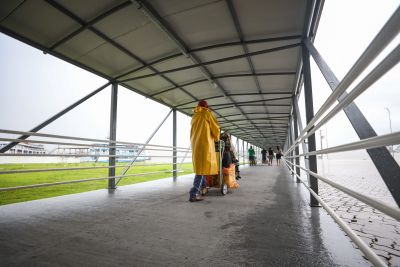 galeria: Terminal Hidroviário de Santarém já iniciou suas operações nesta quinta-feira