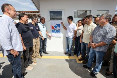 galeria: GOVERNADOR INAUGURA UNIDADE INTEGRADA DE SEGURANÇA PÚBLICA NÚCLEO SÃO FELIX - MARABÁ