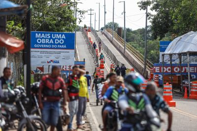 galeria: PONTE DO OUTEIRO - OBRAS - ATUALIZAR - MOVIMENTAÇÃO DE PEDESTRES