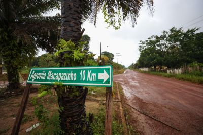 notícia: Acesso à agrovila de Macapazinho receberá asfalto, em Castanhal