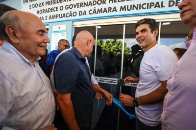 notícia: Governo do Pará entrega a Câmara Municipal de Xinguara reconstruída e ampliada