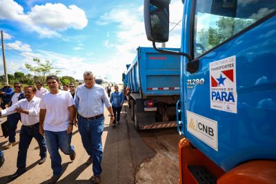 notícia: Governo inicia obras de mais um trecho da rodovia PA-279, no Sul do Pará