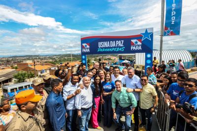 galeria: ENTREGA USIPAZ PARAUAPEBAS - USINA DA PAZ