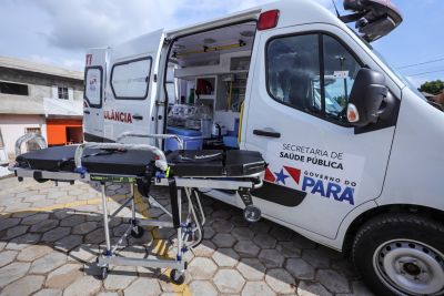 notícia: Governado do Pará entrega novas ambulâncias aos municípios do Sudeste do Estado