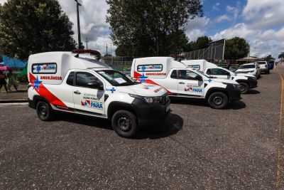 notícia: Governo entrega novas ambulâncias para a cidade de São João da Ponta e demais municípios da região