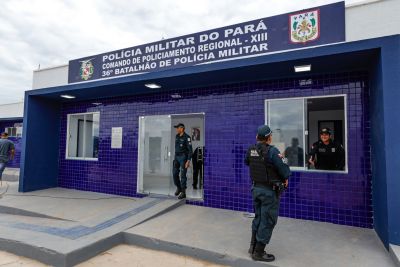 notícia: Governo do Estado entrega Batalhão da PM em São Félix do Xingu