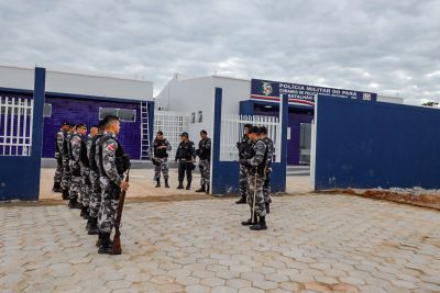 galeria: Governador do Estado entrega nova sede do batalhão da Polícia Militar em São Félix do Xingu
