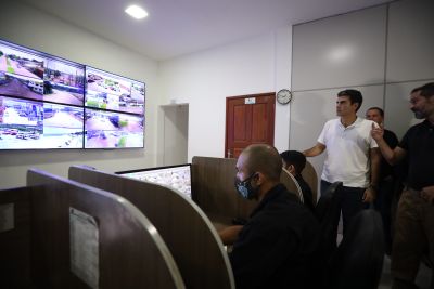 notícia: Estado entrega Central de Ocorrências e sistema de videomonitoramento em Barcarena