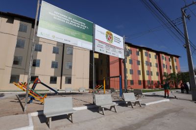 galeria: Estado conclui entrega de todas as 448 unidades do conjunto Riacho Doce, em Belém