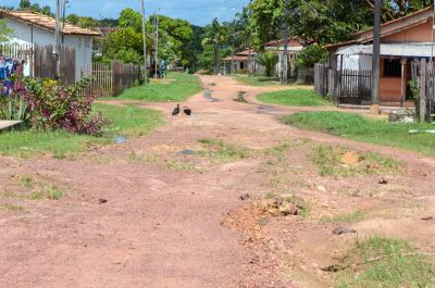 notícia: Qualidade de vida para moradores e desenvolvimento para a região serão gerados com obras de pavimentação em São João de Pirabas
