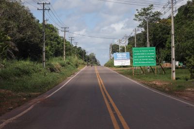 notícia: Governo do Estado entrega a PA-424, em Igarapé-Açu