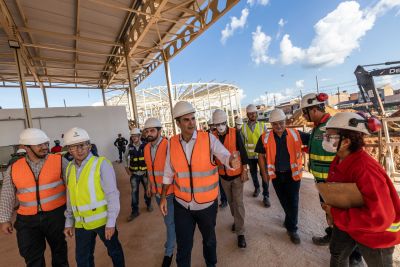 galeria: Governador Visita obras da Usina da Paz Terra Firme