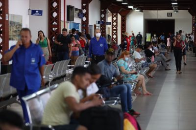 notícia: Romeiros começam a chegar para o Círio de Nazaré via Terminal Hidroviário de Belém