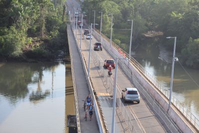 notícia: Ponte do Outeiro terá tráfego 100% liberado a partir do dia 30
