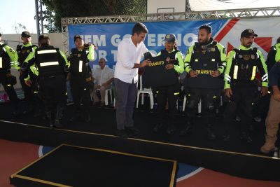 notícia: Em Salinópolis, coletes balísticos reforçam segurança dos agentes de trânsito