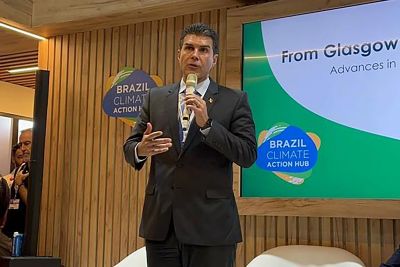 notícia: COP 27: Governador Helder Barbalho apresenta avanços do Pará na Campanha Race to Zero