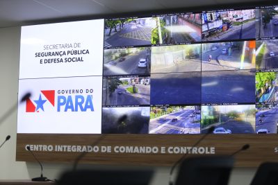 notícia: Governo instala Centro Integrado de Comando e Controle para segundo jogo no Mangueirão