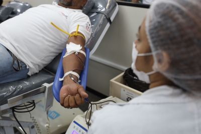 notícia: Hemopa obteve quase 10 mil doadores voluntários no mês de abril