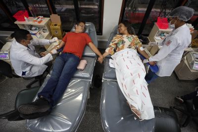 notícia: Hemopa supera meta de coletas e recebe cerca de 390 doações no dia nacional do doador