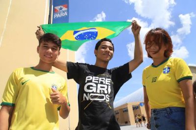 notícia: Usinas da Paz Cabanagem e Jurunas/Condor transmitem jogo do Brasil na Copa 2022