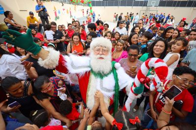 notícia: Creche Orlando Bitar encerra ano letivo com diversão e alegria com programação de Natal