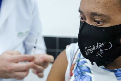 notícia: Vacinas inspiram gratidão na luta contra a Covid-19 no Pará