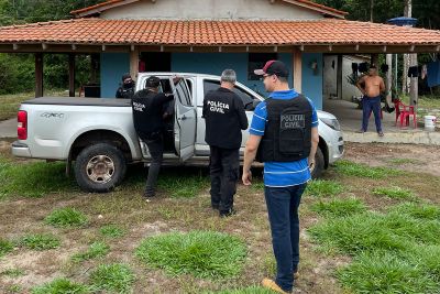 notícia: Polícia Civil prende três pessoas e cumpre 11 mandados de busca e apreensão em Concórdia do Pará 