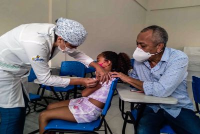 notícia: Uepa mantém apoio à campanha "Belém Vacinada" na etapa de imunização infantil