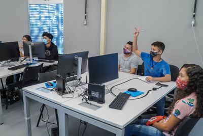 notícia: Usina da Paz Cabanagem, em Belém, oferece cursos de tecnologia 