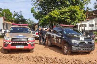 notícia: Operação da PC prende três pessoas e cumpre dois mandados de busca e apreensão, em São Geraldo do Araguaia 