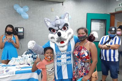 notícia: Fundação Hemopa recebe campanha de doação do Paysandu Sport Club, em Belém