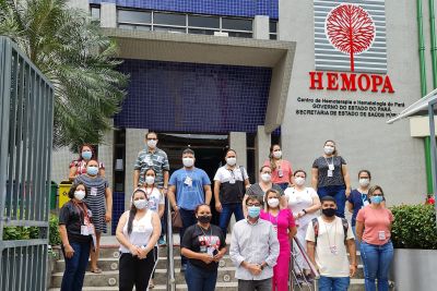 notícia: Servidores do Hospital Ophir Loyola participam de Caravana Solidária do Hemopa
