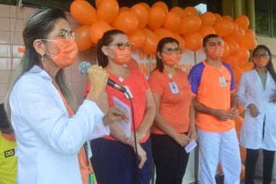 notícia: Hospital Regional do Baixo Amazonas realiza atividades de prevenção ao câncer infantil