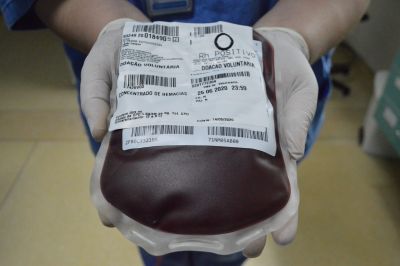 notícia: Com estoque baixo, Hospital Metropolitano alerta para a necessidade da doação de sangue