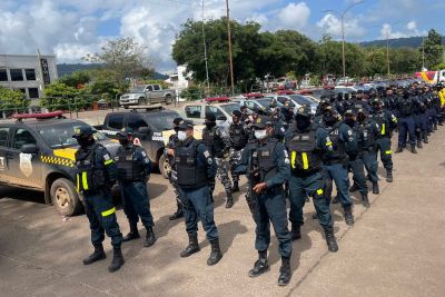 notícia: Projeto Segurança por todo o Pará deflagra operação em municípios da região do Carajás