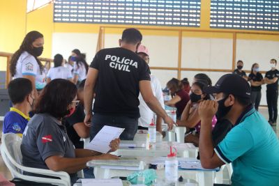 notícia: Ação Cidadania da Polícia Civil garante a emissão de documentos pessoais em Salinópolis