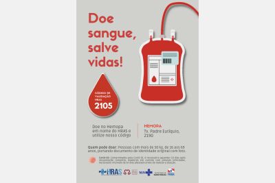 notícia: Hospital Abelardo Santos usa telecaptação para ampliar doação de sangue