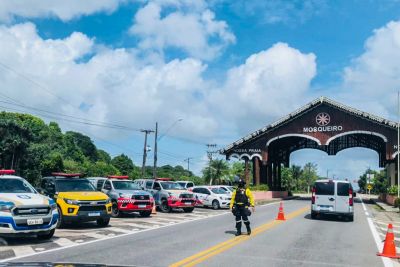 notícia: Operações integradas reforçam a segurança na Ilha do Mosqueiro durante feriado do Carnaval