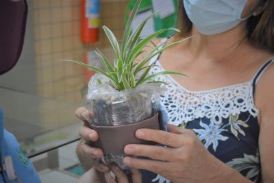 notícia: Hospital Metropolitano já incentivou o plantio de mais de 500 mudas de árvores e plantas